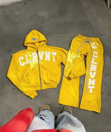 Clairvoyant Sweatsuit Yellow