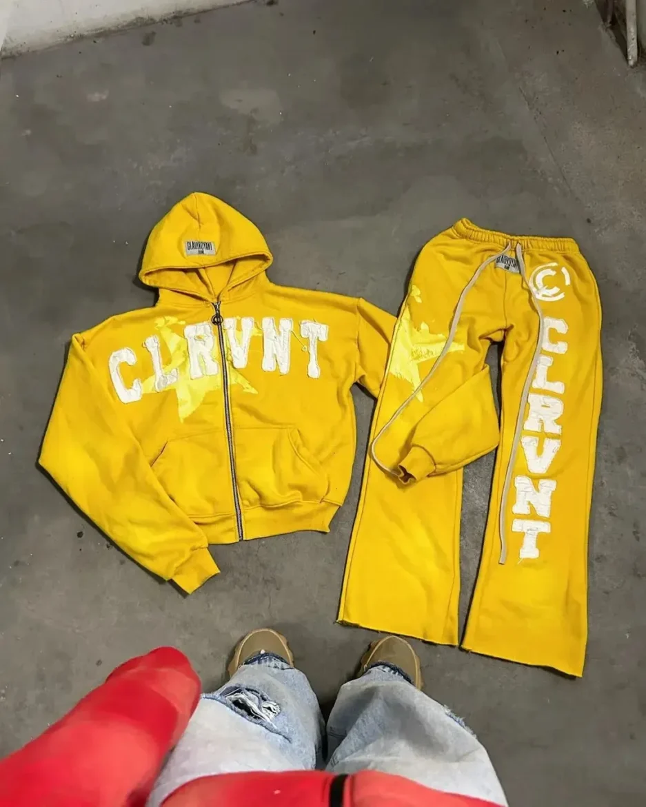 Clairvoyant Sweatsuit Yellow